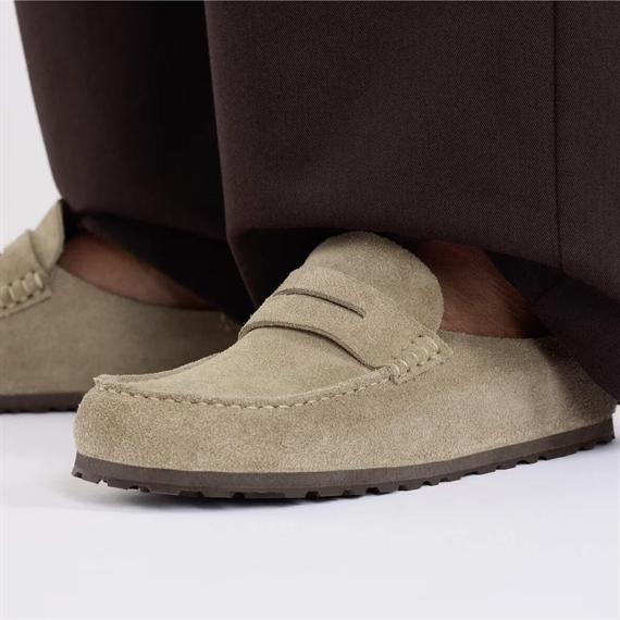 Birkenstock Naples Wrapped Clog, Taupe